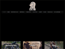Tablet Screenshot of oldempiremotorcycles.com